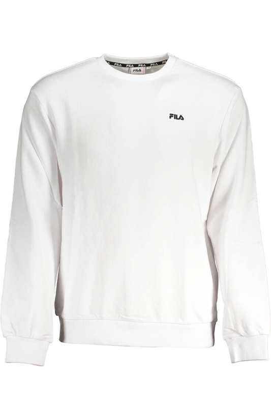 FILA MEN&#39;S WHITE ZIPLESS SWEATSHIRT