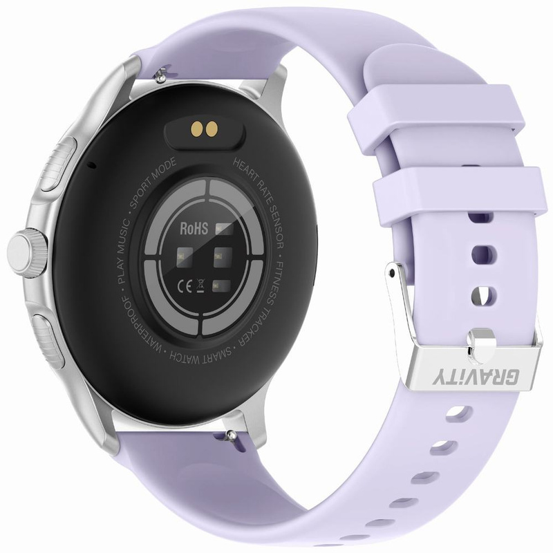 SMARTWATCH UNISEX GRAVITY GT12-6 - ROZMOWY BLUETOOTH, DODATKOWY PASEK (sg035f)