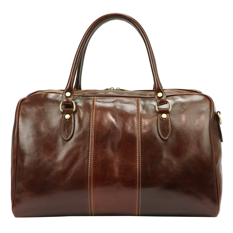 Women's travel bag made of natural leather Gregorio