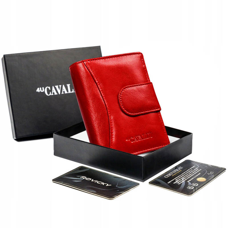 Stylish Women's Leather Wallet with RFID by Cavaldi