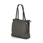 Elegant stylish large women's leather shopperbag