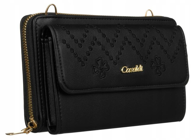 Stylish purse-wallet on a long strap 4U Cavaldi