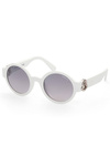 Ochelari de soare MONCLER FEMEIE ALBA