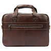 Men's genuine leather briefcase Nordee S137