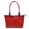 Women's leather shopper bag shoulder bag