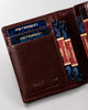 Leather's wallet RFID PETERSON PTN 2517-BO