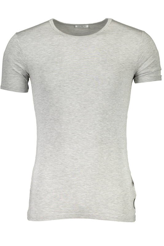 BIKKEMBERGS GRAY MEN&#39;S EXTERNAL T-SHIRT