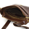 Beautiful classic leather women's messenger bag