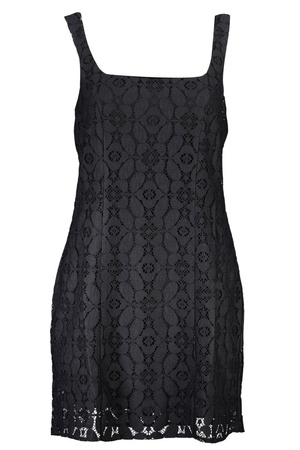 DESIGUAL BLACK WOMAN SHORT DRESS