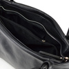 Beautiful elegant large women's leather shopper bag