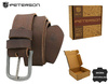 Leather belt PETERSON PTN PS-04