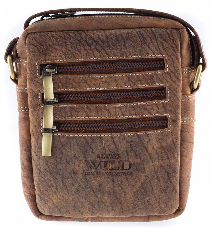 Men's genuine leather sachet Wild 250-MH