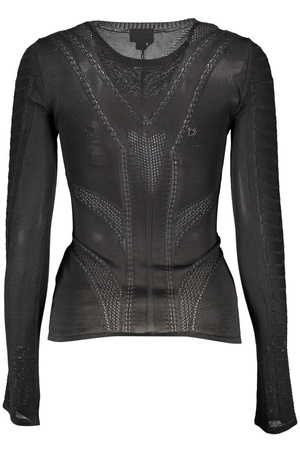 JUST CAVALLI BLACK WOMAN SWEATER