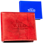 Klappbare Herren-Lederbrieftasche von Always Wild