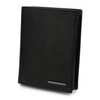 Men's black classic leather wallet RFiD Beltimore P94