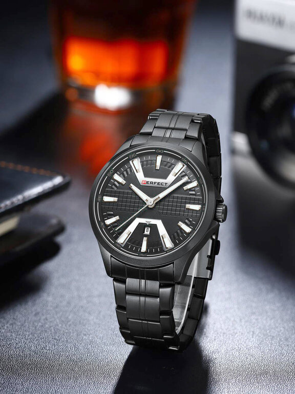 PERFECT MALE WATCH M112-10 (zp374c) + BOX