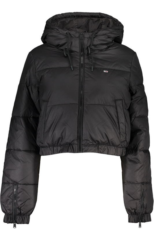 TOMMY HILFIGER BLACK WOMEN&#39;S JACKET