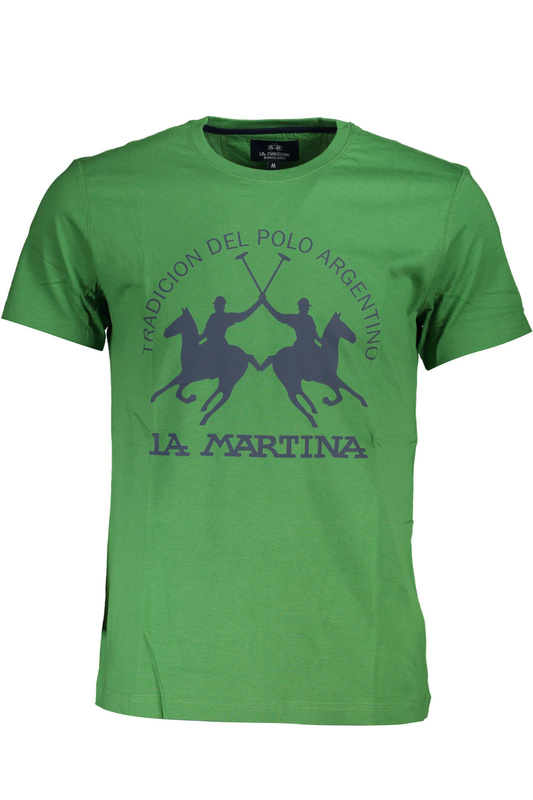 LA MARTINA MEN&#39;S SHORT SLEEVE T-SHIRT GREEN