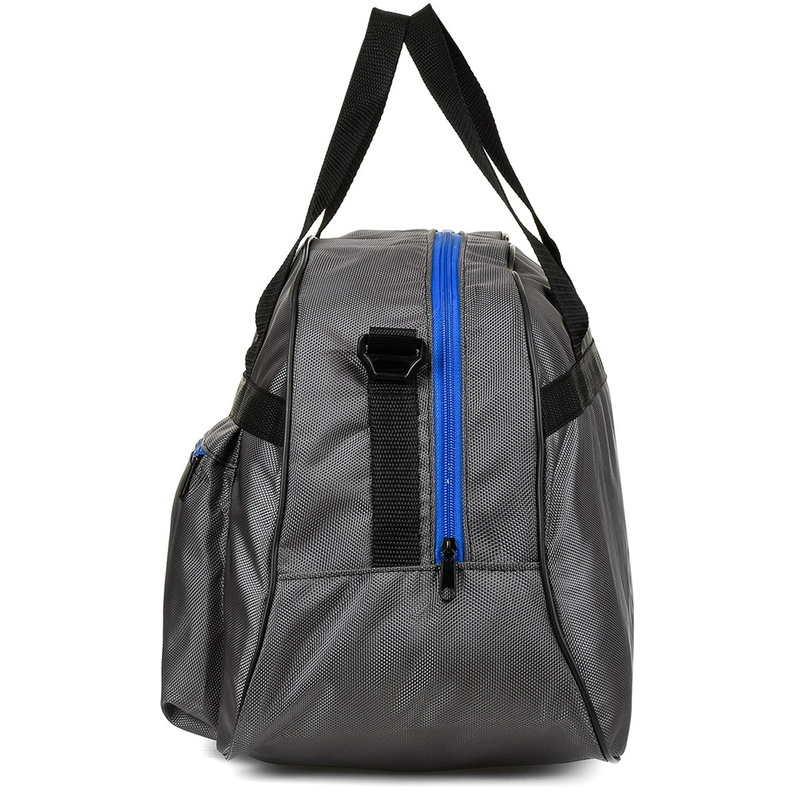 Gray and blue Beltimore travel bag for gym trip P91