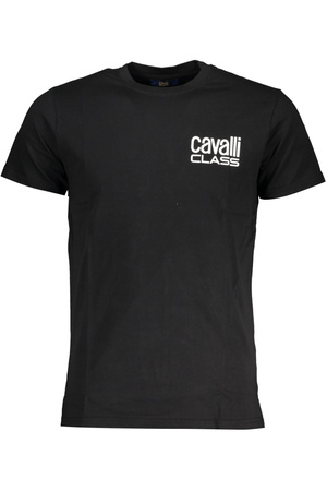 CAVALLI CLASS MEN&#39;S SHORT SLEEVE T-SHIRT BLACK