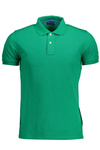 GANT GREEN MEN'S SHORT SLEEVE POLO SHIRT