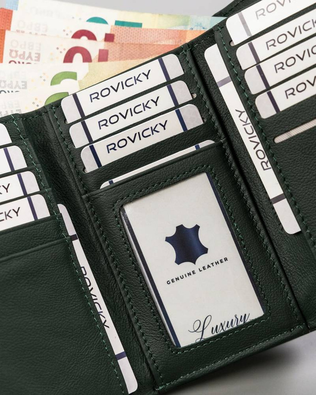 Leather's wallet ROVICKY RH-23-1-SH