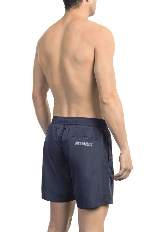 Swimwear Marke Bikkembergs Beachwear Modell BKK1MBM02 Farbe Blau. Bekleidung Herren. Saison: