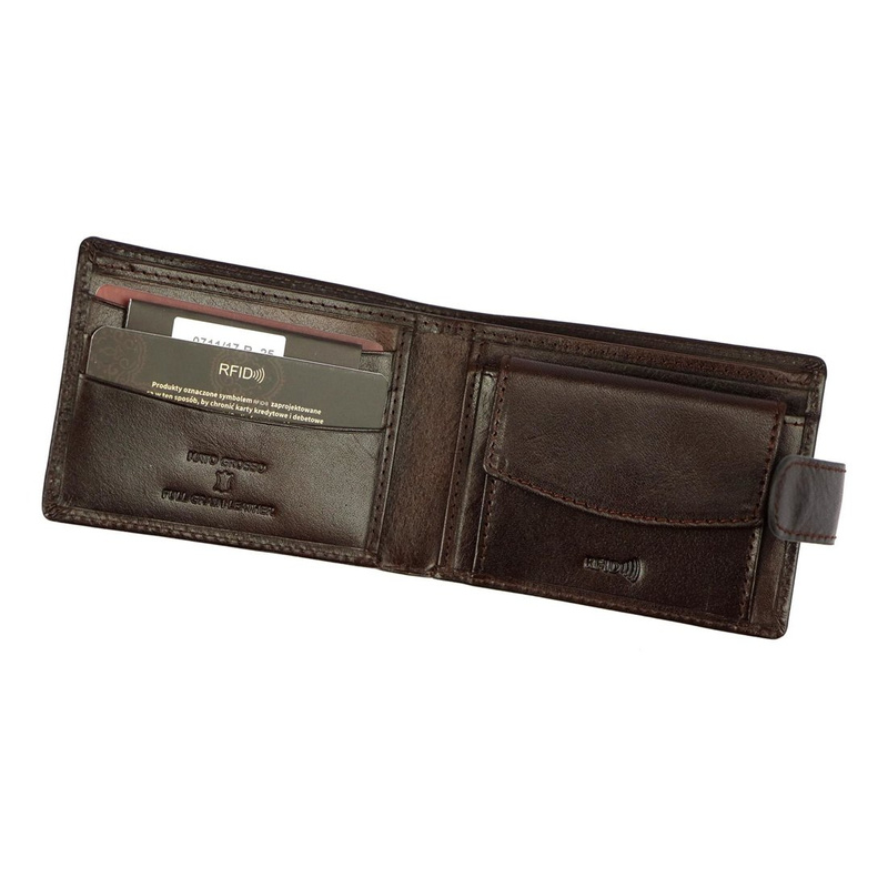 Men's genuine leather wallet Mato Grosso 0711/17-25 RFID