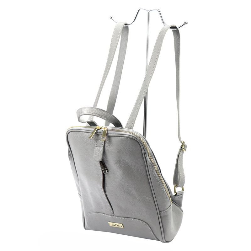 Elegant women's backpack made of genuine leather MiaMore