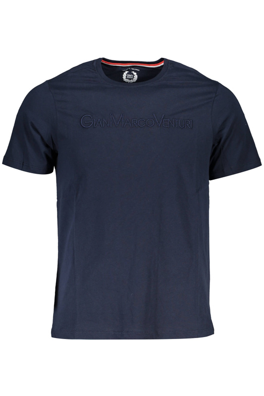 GIAN MARCO VENTURI MEN&#39;S SHORT SLEEVED T-SHIRT BLUE