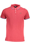 NORWAY 1963 MEN&#39;S SHORT SLEEVED POLO SHIRT RED