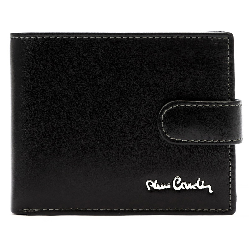 Pierre Cardin men's leather zip wallet