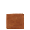 Spacious men's leather wallet, Lumberjack