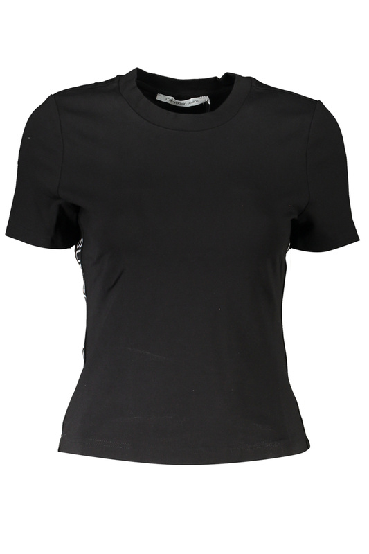 CALVIN KLEIN DAMEN KURZARM T-SHIRT SCHWARZ