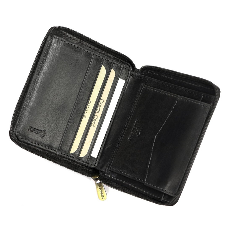 Men's genuine leather wallet EL FORREST 991-29 RFID