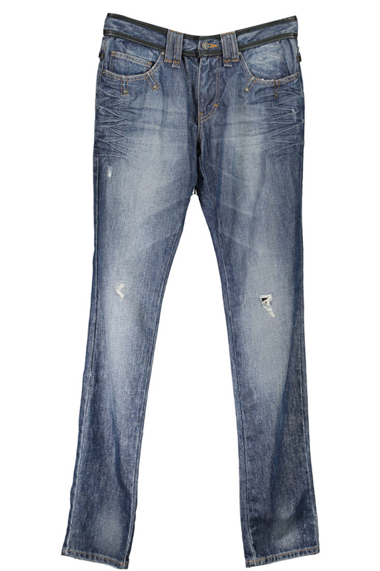 JOHN GALLIANO JEANS DENIM MAN BLUE