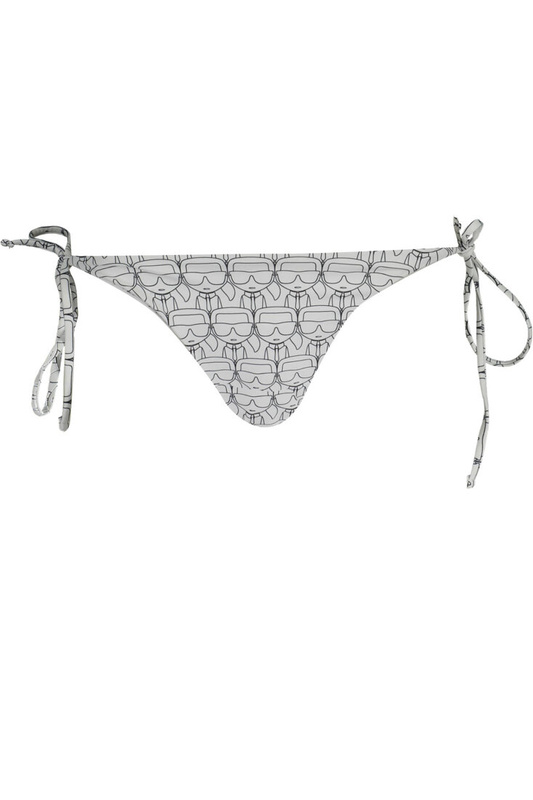 KARL LAGERFELD tied bikini bottom