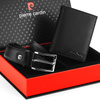 Men's genuine leather gift set Pierre Cardin ZG-105-BR