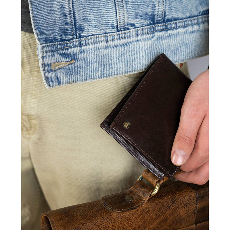 Leather wallet RFID ROVICKY N01-RVT