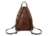 Spacious stylish leather shoulder bag and purse