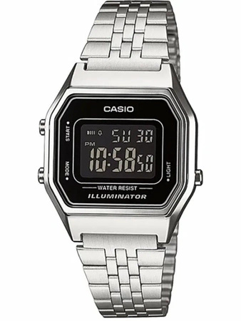 ZEGAREK DAMSKI CASIO LA680WA-1B  (zd631c) + BOX