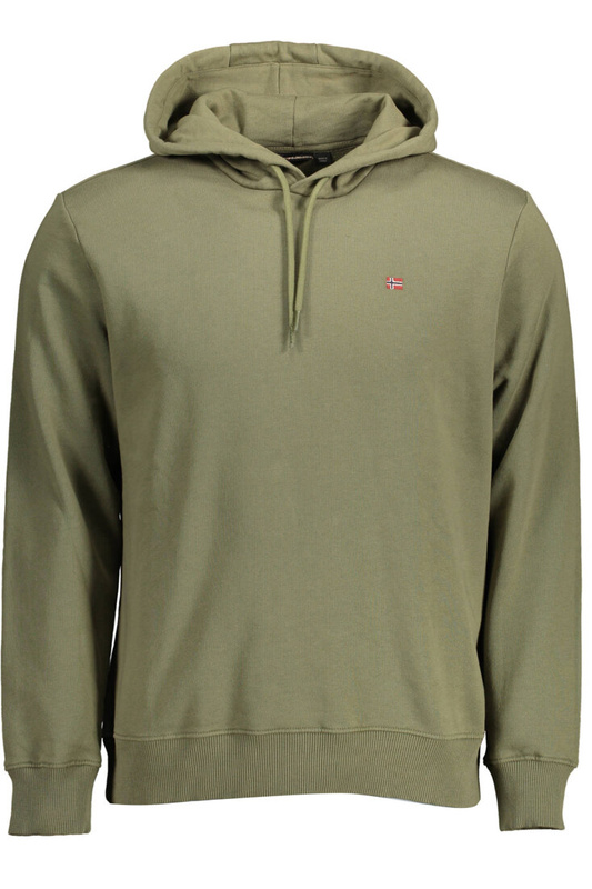 NAPAPIJRI SWEATSHIRT WITHOUT ZIP MAN GREEN