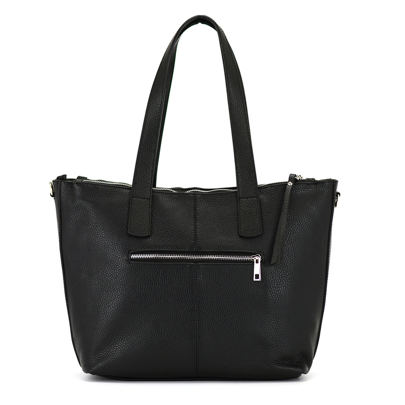 Large elegant women's shopper bag shoulder bag