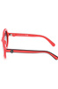 MONCLER RED WOMAN SUNGLASSES