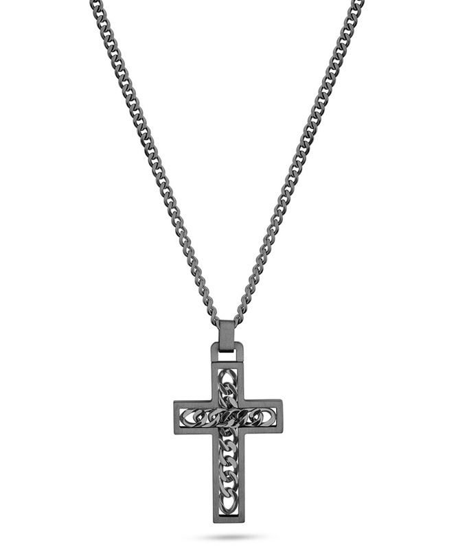 NECKLACE POLICE MAN PEAGN2211302 (70CM )