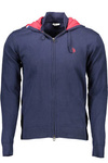 US POLO CARDIGAN HERREN BLAU