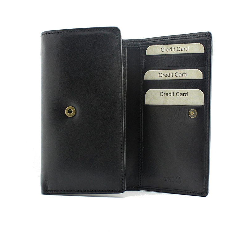 Women's genuine leather wallet EL FORREST 948-480 RFID