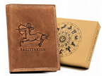 Men's wallet with zodiac signs pattern Always Wild