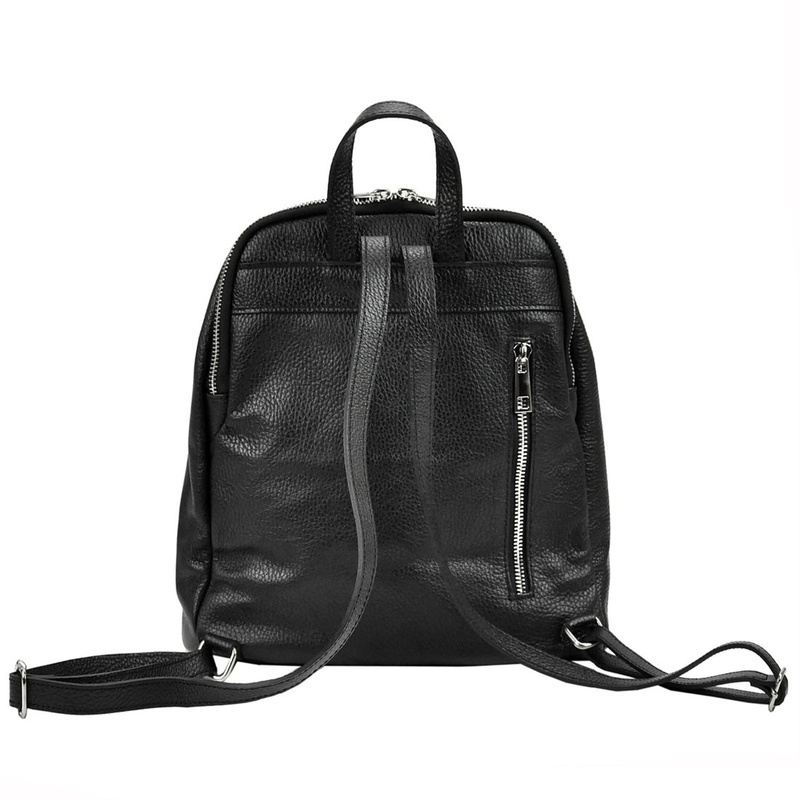 Damen-Lederrucksack mit Taschen von Patrizia