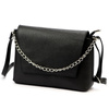 Women's Urban Leather Messenger Bag with Chain